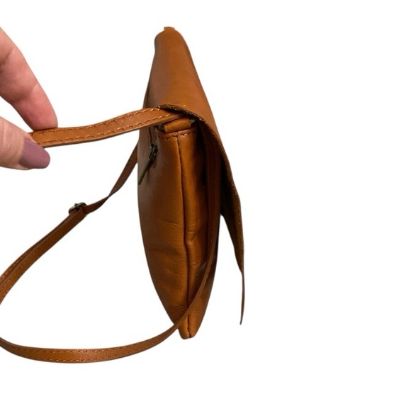 Vera Pelle Italy Genuine Leather Made In Italy Women's Shoulder Crossbody bag - Picture 5 of 14